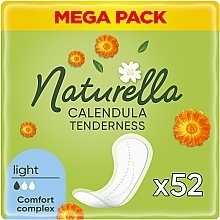 Codzienne wkładki higieniczne Calendula Tenderness, 52 szt. - Naturella Calendula Tenderness Light — Zdjęcie N1