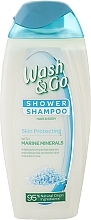 Szampon i żel pod prysznic 2w1 „Protecting” - Wash&Go Shower Shampoo — Zdjęcie N1