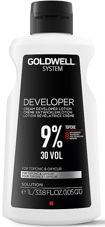 Utleniacz - Goldwell System Developer 9% 30 Vol — Zdjęcie N1