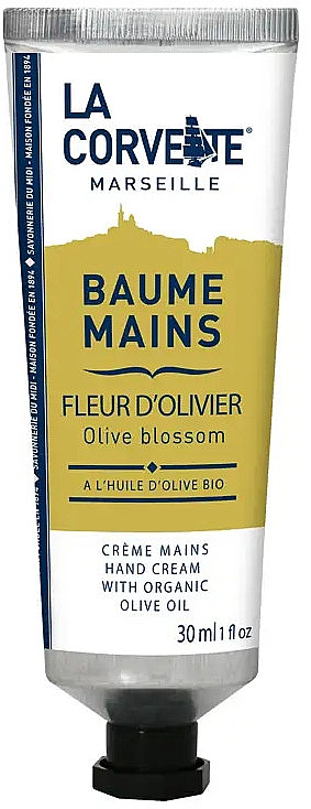 Oliwkowy krem do rąk - La Corvette Olive Blossom Hand Cream — Zdjęcie N1