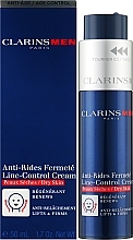 Przeciwstarzeniowy krem do cery suchej - Clarins Men Line-Control Cream For Dry Skin — Zdjęcie N2