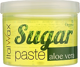 Pasta cukrowa Aloe vera w słoiczku - ItalWax Organic Line — Zdjęcie N1