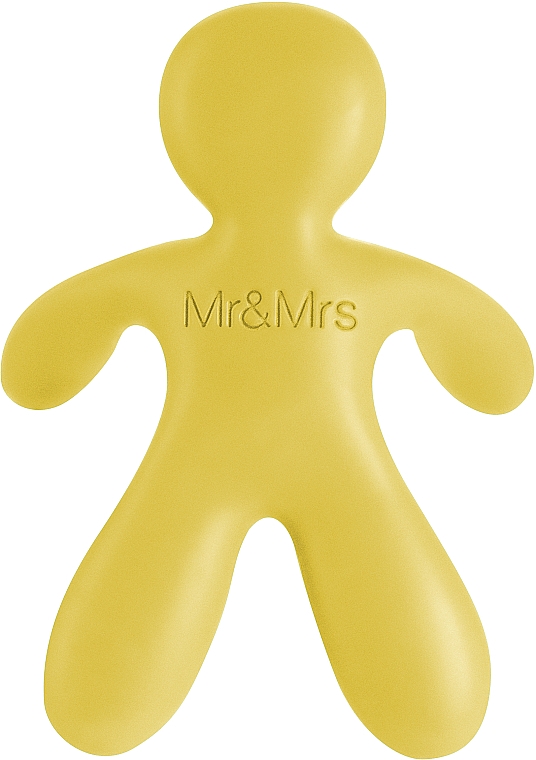 Mr&Mrs Fragrance Cesare Yellow Vanilla - Odświeżacz do samochodu — Zdjęcie N1