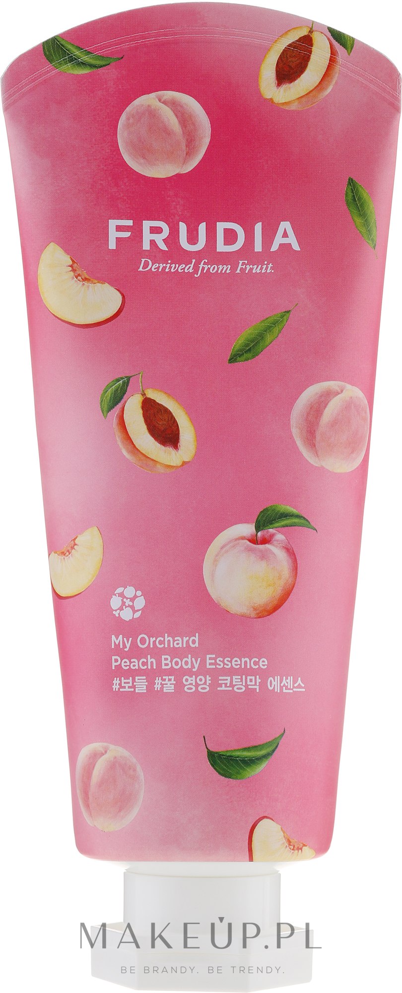 Odżywcze mleczko do ciała o zapachu brzoskwini - Frudia My Orchard Peach Body Essence — Zdjęcie 200 ml