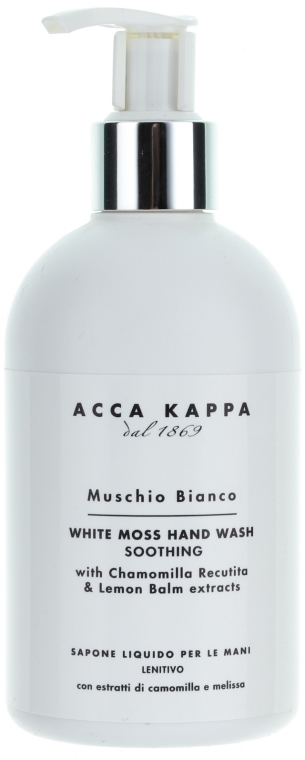 Mydło w płynie do rąk - Acca Kappa White Moss Hand Wash — Zdjęcie N1