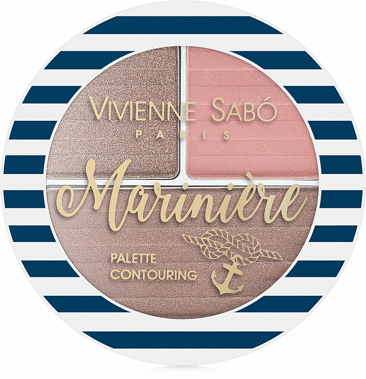 Paleta do konturowania twarzy - Vivienne Sabo Marinière Palette Contouring