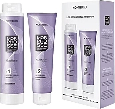 Kup Zestaw - Montibello Morphosse Liss Smoothing Therapy (mask/150ml+shampoo/300ml)