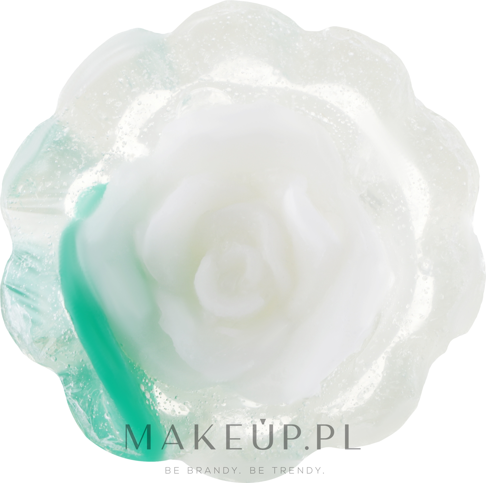 Mydło glicerynowe Róża, białe - Bulgarian Rose Soap — Zdjęcie 20 g
