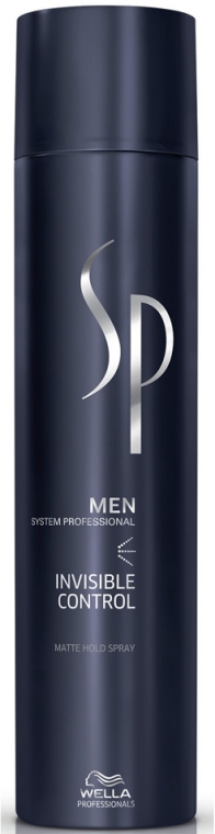 Matujący lakier do włosów dla mężczyzn - Wella SP Men Invisible Control Spray