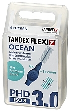 Kup Szczoteczki międzyzębowe, 1,2 mm, granatowe, 6 szt. - Tandex Flexi Ocean