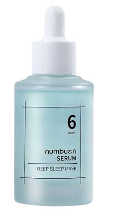 Maseczka do twarzy na noc - Numbuzin No.6 Deep Sleep Mask Serum — Zdjęcie N1