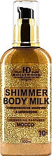 Kup Mleczko do ciała z drobinkami - HD Hollywood Shimmer Body Milk Mocco SPF 10