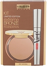 Kup Zestaw - Pupa Extreme Bronze Kit (found/8.5g + mascara/4ml)