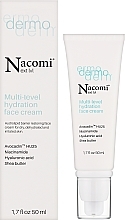 Nawilżający krem do twarzy - Nacomi Multi-level Hydration Face Cream — Zdjęcie N2