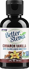 Kup Stewia do picia Cynamon i Wanilia - Now Real Food Better Stevia Cinnamon Vanilla