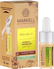 Kup Multiserum do twarzy z ekstraktem ze śluzu ślimaka - Markell Cosmetics Bio-Helix Facial Multi-Emulsion With Snail Mucin