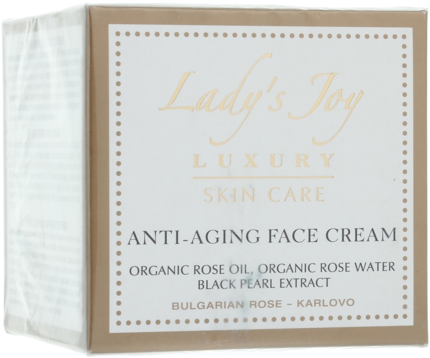Przeciwstarzeniowy krem do twarzy - Bulgarian Rose Lady’s Joy Luxury Anti-Aging Face Cream — Zdjęcie N1