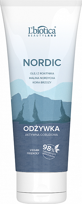 Odżywka do włosów Aktywna odbudowa - L'biotica Beauty Land Nordic — Zdjęcie N1