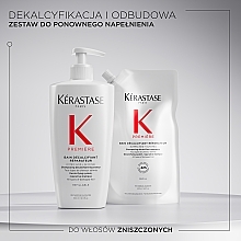 Odwapniający szampon-kąpiel regenerująca do każdego rodzaju zniszczonych włosów - Kerastase Premiere Decalcifying Repairing Shampoo (uzupełnienie) — Zdjęcie N9