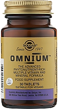 Suplement diety Multiwitaminy i minerały. Omnium z żelazem - Solgar Omnium Phytonutrient Complex — Zdjęcie N1