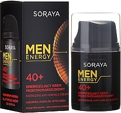 Energizujący krem przeciwzmarszczkowy dla mężczyzn 40+ - Soraya Men Energy — Zdjęcie N3