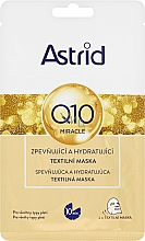 Kup Nawilżająca maska ​​do twarzy - Astrid Q10 Miracle Firming And Hydrating Sheet Mask