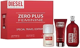 Diesel Zero Plus Feminine - Zestaw (edt/75ml + edt/30ml + b/lot/100ml) — Zdjęcie N1