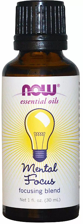 Mieszanka olejków eterycznych - Now Foods Essential Oils Mental Focus — фото N1