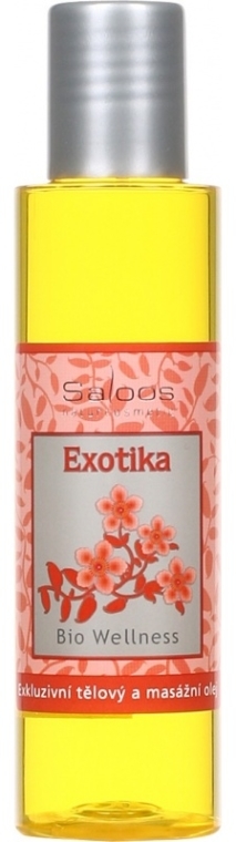 Egzotyczna oliwka do masażu ciała - Saloos Exotika Massage Oil — Zdjęcie N3