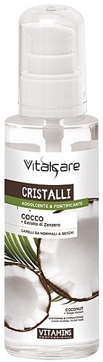 Płynne kryształki do włosów z ekstraktem kokosowym - Vitalcare Professional Vitamins Liquid Crystals — Zdjęcie N1