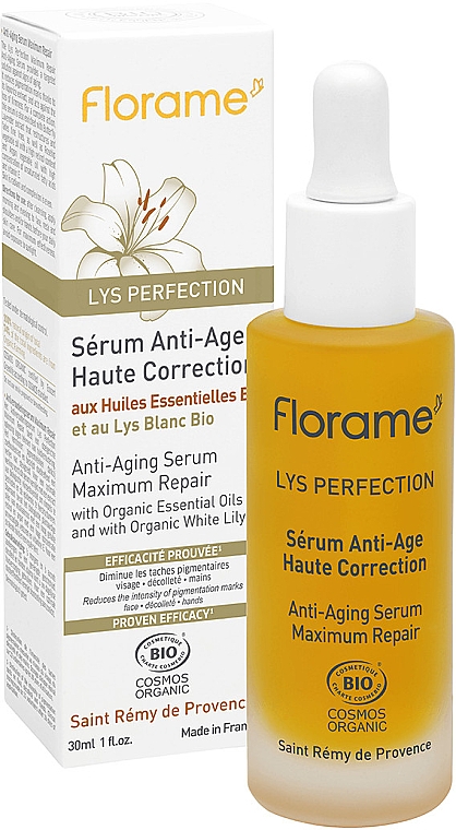 Rewitalizujące serum do twarzy - Florame Lys Perfection Maximum Repair Face Serum — Zdjęcie N1