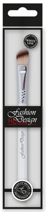 Pędzel do cieni do powiek, 37214 - Top Choice Fashion Design White Line — Zdjęcie N1