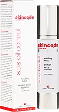 Matująca emulsja do twarzy - Skincode Essentials S.O.S Oil Control Mattifying Lotion — Zdjęcie N1