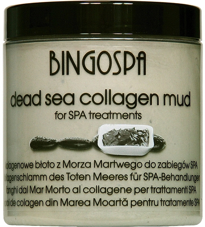 Kolagenowe błoto z Morza Martwego - BingoSpa Collagen Mud From The Dead Sea — Zdjęcie N1