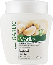 Maska do włosów z ekstraktem z czosnku - Dabur Vatika Garlic Hot Oil Treatment Cream — Zdjęcie N3