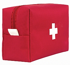 Apteczka pierwszej pomocy, zestaw podróżny czerwony, 24x14x8 cm - MAKEUP First Aid Kit Bag M — Zdjęcie N4