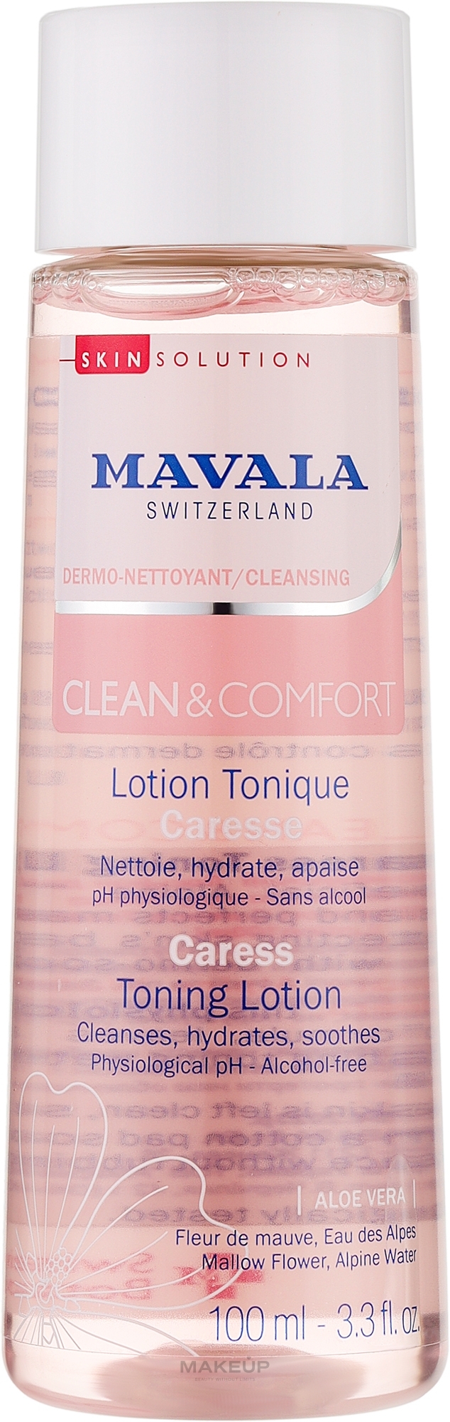 Tonik do delikatnej pielęgnacji - Mavala Clean & Comfort Careless Toning Lotion — Zdjęcie 100 ml