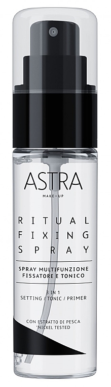 Spray utrwalający makijaż - Astra Make-Up Ritual Fixing Spray
