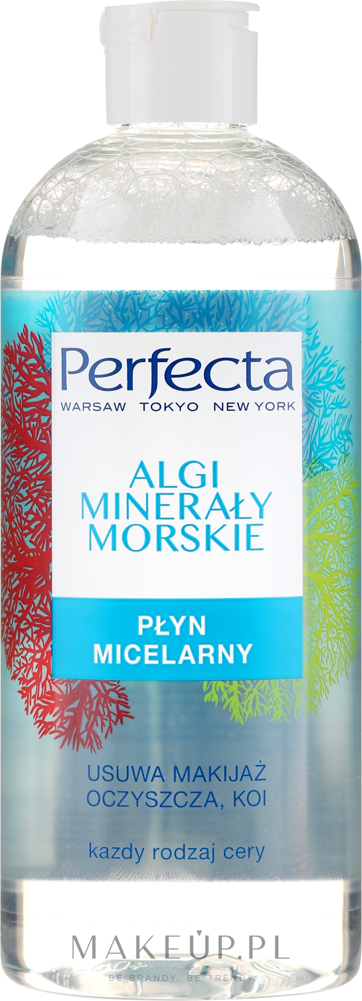 Płyn micelarny - Perfecta Algi i minerały morskie — Zdjęcie 400 ml