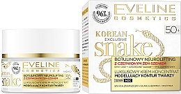 Kup Luksusowy krem-koncentrat modelujący kontur twarzy na dzień i na noc 50+ - Eveline Cosmetics Korean Exclusive Snake