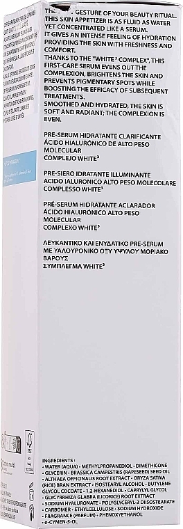 PRZECENA! Nawilżające serum do ciała z efektem rozświetlającym - Academie White Derm Acte Pre Serum Hydratant Eclaircissant * — Zdjęcie N4