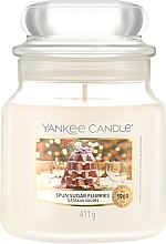 Świeca zapachowa w słoiku - Yankee Candle Spun Sugar Flurries Jar Candle — Zdjęcie N2