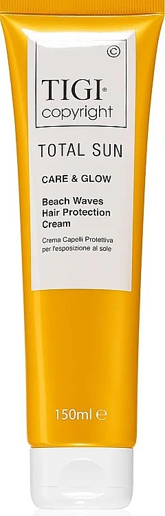 Krem do włosów chroniący przed słońcem - Tigi Copyright Total Sun Beach Waves Hair Protection Cream — Zdjęcie N1