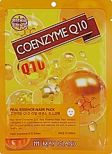Kup Maska tkankowa z koenzymem Q10 - May Island Real Essence Coenzyme Q10 Mask Pack 