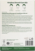 Zestaw - Bulldog Skincare Original Beard Care Kit (bearg/shmp/200ml + bearg/oil/30ml + comb) — Zdjęcie N2