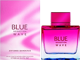 Antonio Banderas Blue Seduction Wave for Her - Woda toaletowa — Zdjęcie N2