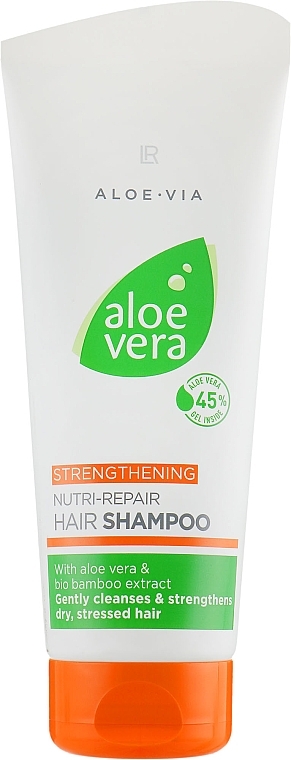 Szampon do włosów - LR Health & Beauty Aloe Via Strengthening Nutri-Repair Shampoo — Zdjęcie N1