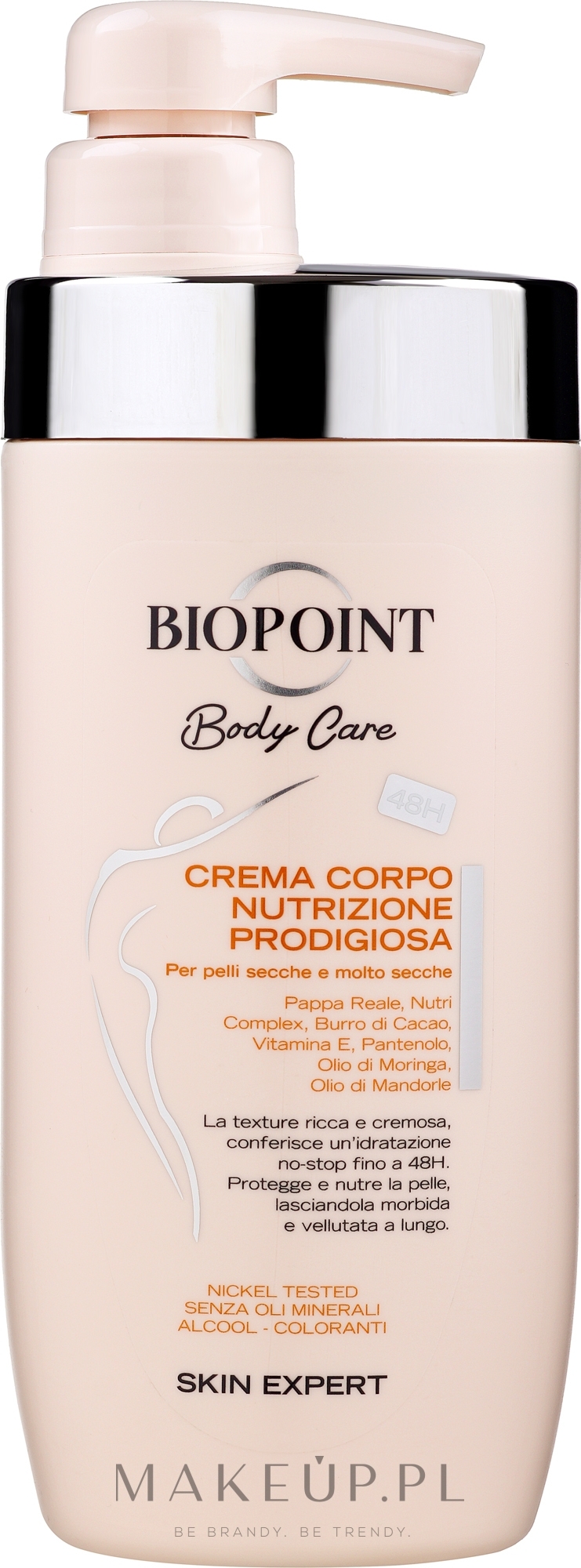 Krem do ciała do skóry suchej - Biopoint Body Care Divine Crema Corpo — Zdjęcie 500 ml