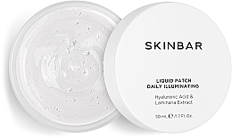 Płatki w płynie do nawilżania konturów oczu z kwasem hialuronowym i ekstraktem z wodorostów - SKINBAR Hyaluronic Acid & Laminaria Digitata Extract Liquid Patch — Zdjęcie N1