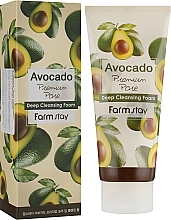 Pianka do mycia twarzy - FarmStay Avocado Premium Pore Deep Cleansing Foam — Zdjęcie N4